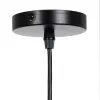 Ceiling Light Black Natural Wood Iron 220-240 V 36 x 36 cm