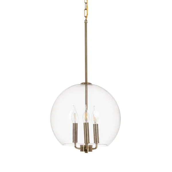 Ceiling Light Golden Crystal Iron 220-240 V 30 x 30 x 60 cm