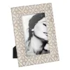 Photo frame White Beige Polyresin 15,3 x 1,8 x 20,4 cm