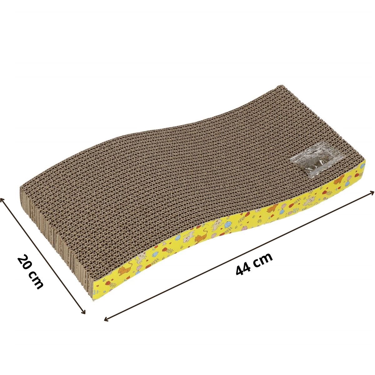 Cardboard cat scratcher Springos PA1077