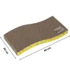 Cardboard cat scratcher Springos PA1077