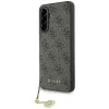 Guess 4G Charms Collection - Case for Samsung Galaxy A56 5G (brown)