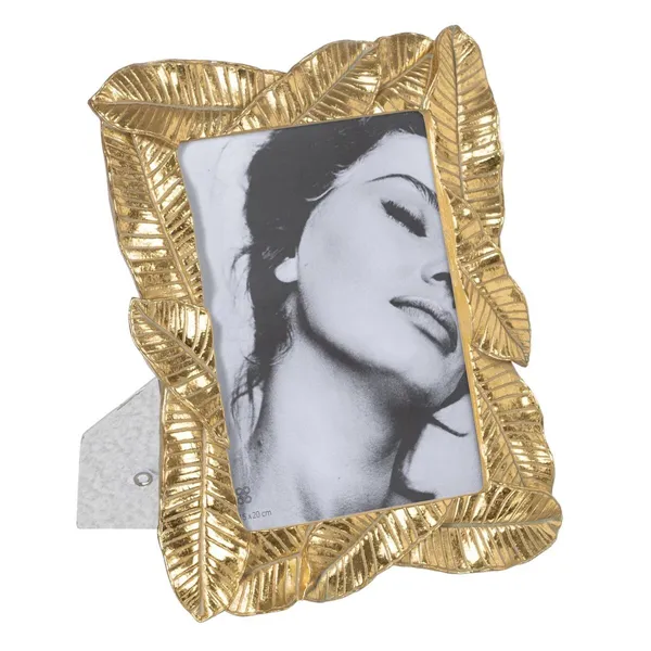 Photo frame Golden Polyresin Sheets 23 x 2,5 x 27,5 cm