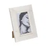 Photo frame Cream Wood Crystal 16,5 x 1,5 x 21,5 cm