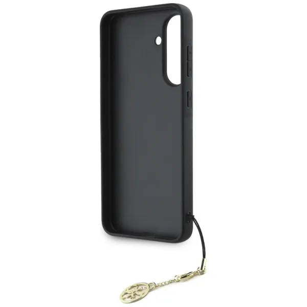 Guess 4G Charms Collection - Case for Samsung Galaxy A56 5G (brown)
