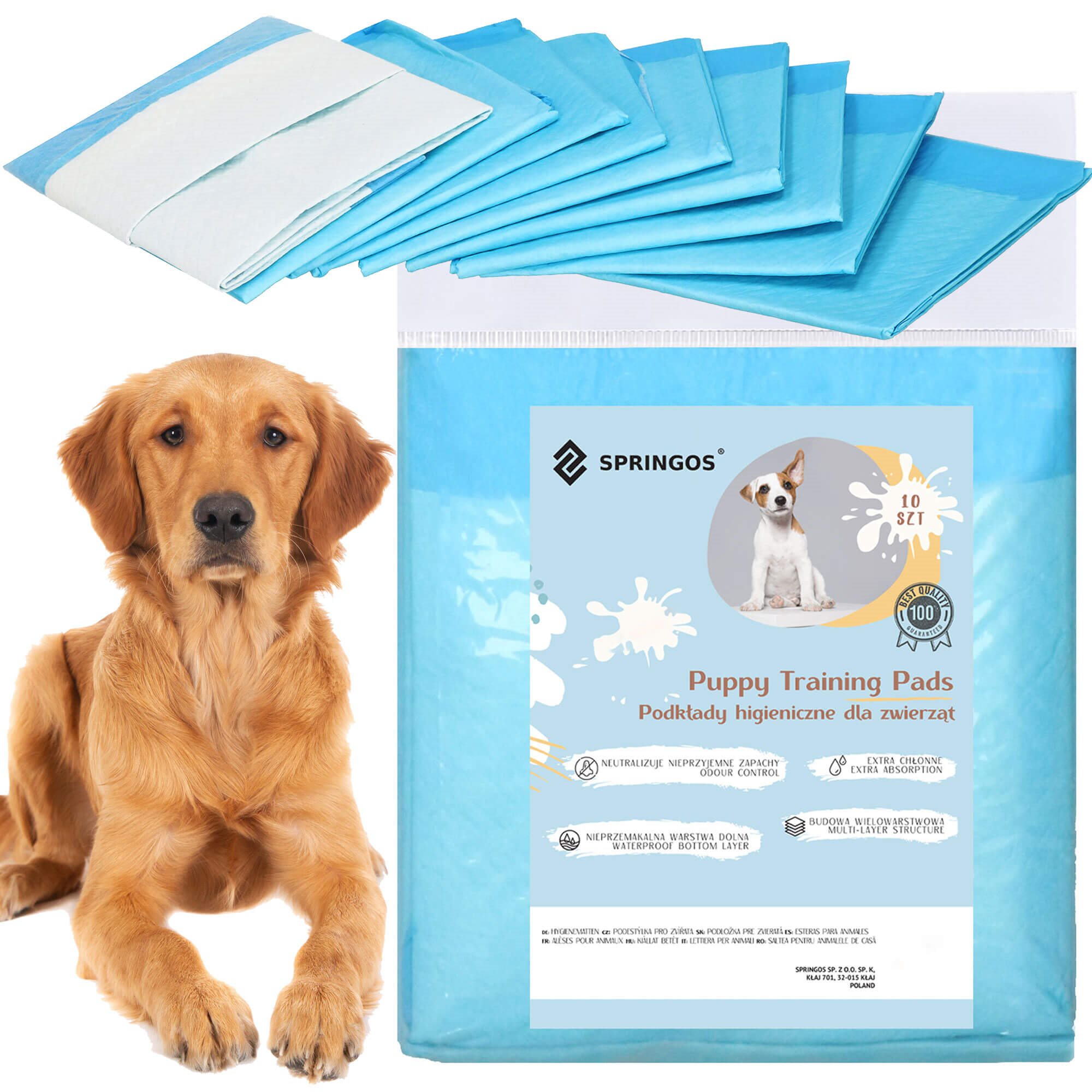 Hygiene pad Springos PA2020 60x90cm 50 pcs.