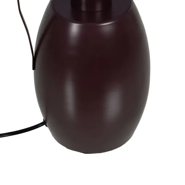 Desk lamp Brown Iron 60 W 220-240 V 30 x 30 x 49 cm