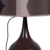 Desk lamp Brown Ceramic 60 W 220-240 V 22 x 22 x 31,5 cm