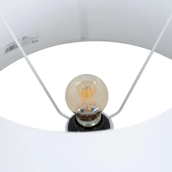 Desk lamp White Black 220 V 38 x 38 x 57 cm