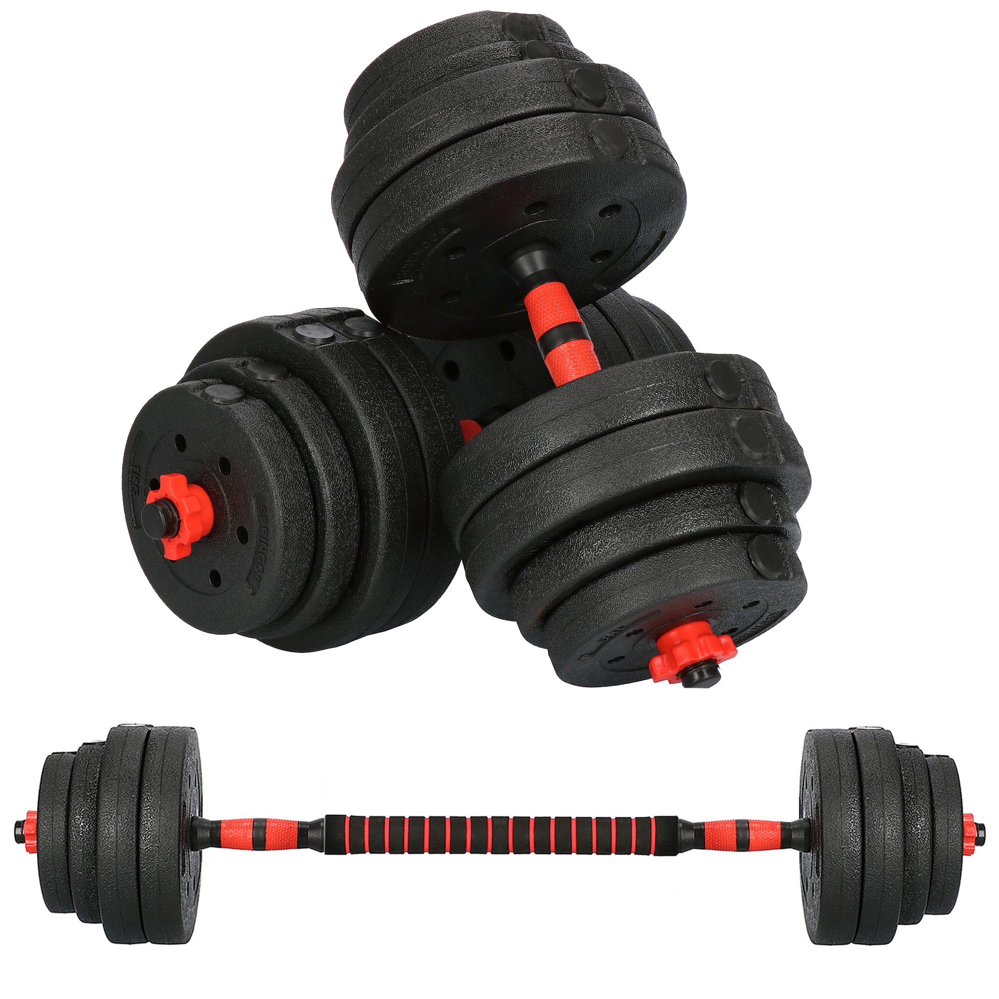 Hantele Springos FA1660 2x15kg | Pirkt tiešsaistē — Megaluks