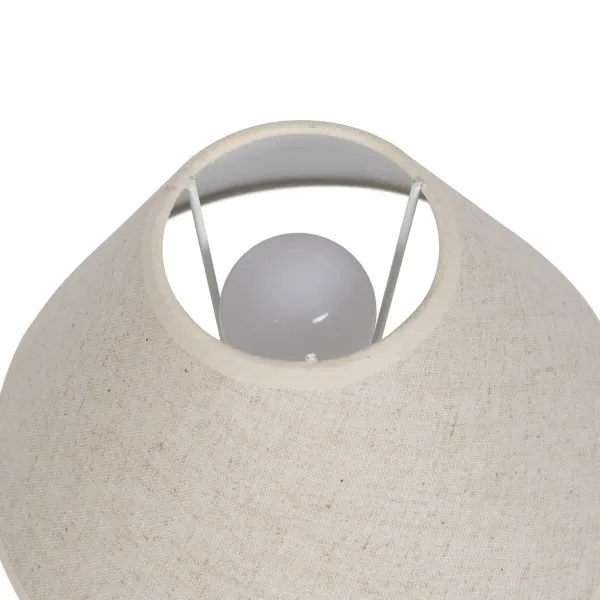 Desk lamp Beige Grey 60 W 220-240 V 20 x 20 x 34 cm