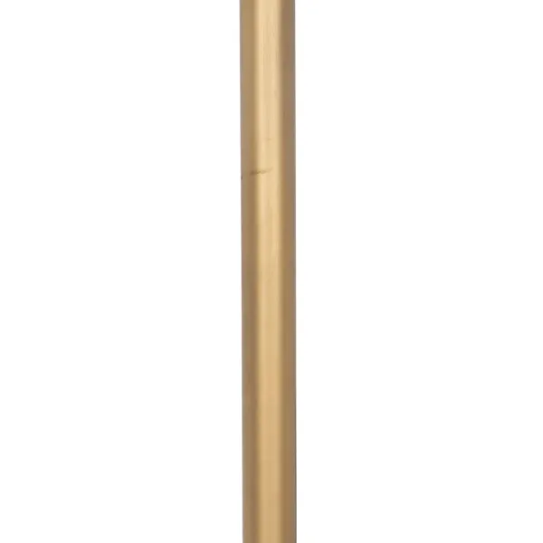 Floor Lamp Beige Natural Metal 48,5 x 48,5 x 162 cm