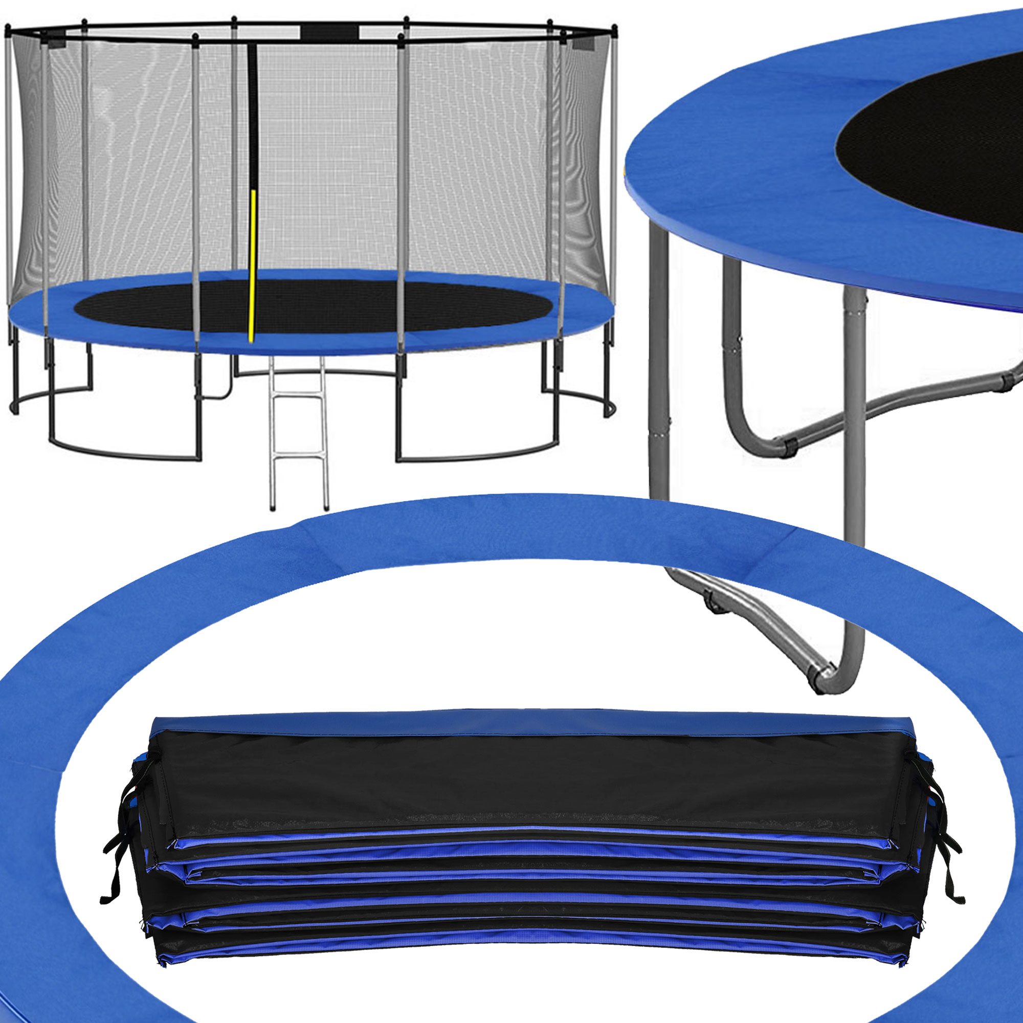 Trampoline cover Springos TP-6FT 180 CM BLUE