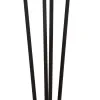 Floor Lamp Brown Black Cream Iron 60 W 220-240 V 30 x 36 x 144 cm