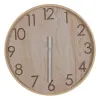 Wall Clock Natural Wood 60 x 60 x 5,5 cm