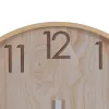 Wall Clock Natural Wood 60 x 60 x 5,5 cm