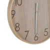 Wall Clock Natural Wood 60 x 60 x 5,5 cm