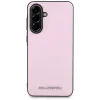 Karl Lagerfeld Saffiano Metal Logo - Case for Samsung Galaxy A56 5G (pink)