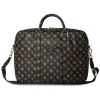 Guess 4G Peony Front Pocket Zipper Triangle Logo - Laptop Bag 16" (black)