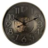 Wall Clock Golden Iron 60 x 8 x 60 cm