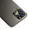 3mk Lens Protection Pro - Camera Lens Glass for iPhone 15 Pro (Graphite)