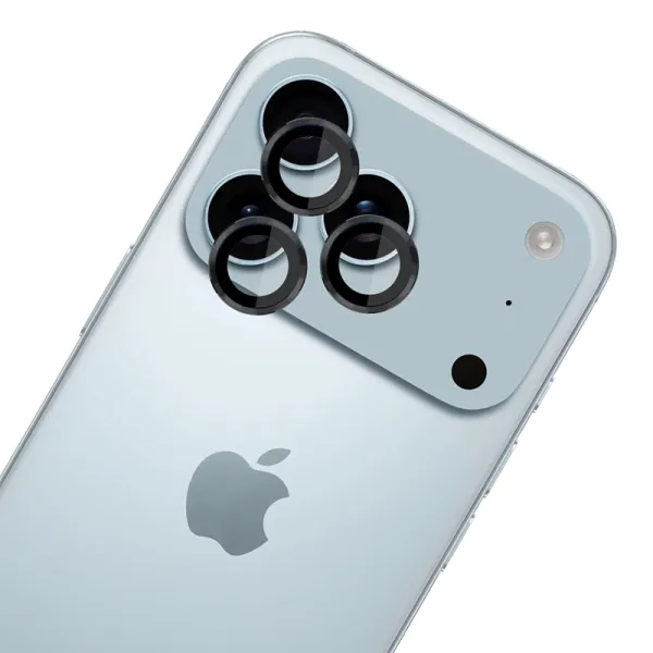 3mk Lens Protection Pro - Camera Lens Glass for iPhone 17 Pro / iPhone 17 Pro Max (Black)