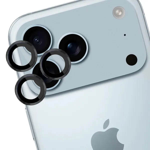 3mk Lens Protection Pro - Camera Lens Glass for iPhone 17 Pro / iPhone 17 Pro Max (Black)
