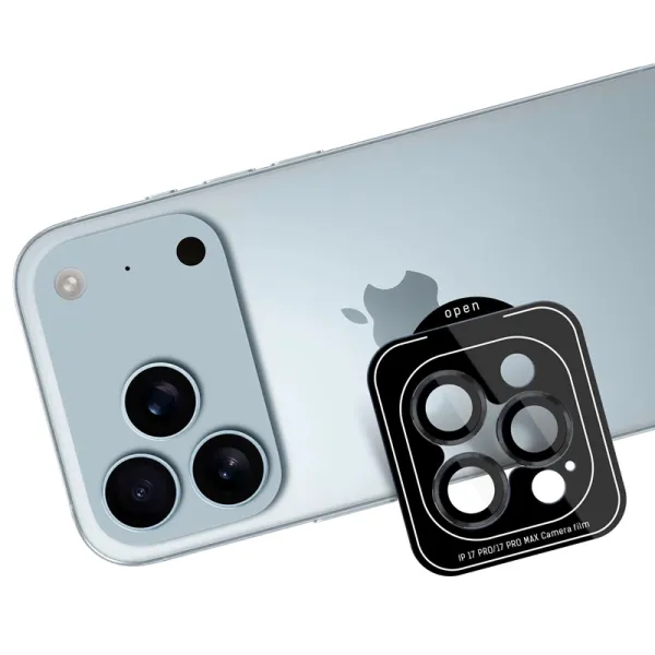 3mk Lens Protection Pro - Camera Lens Glass for iPhone 17 Pro / iPhone 17 Pro Max (Black)