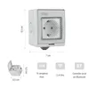 Smart Plug Konyks Pluviose Easy Wi-Fi Bluetooth Exterior 90 - 250 V 16 A