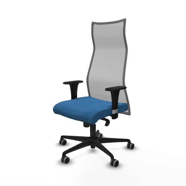 Office Chair Piqueras y Crespo Albacete Light Blue