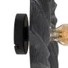 Wall Light Black Aluminium Iron A 220-240 V 51 x 10 x 51 cm