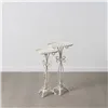 Set of 2 tables Cream Iron 40 x 40 x 77 cm (2 Units)