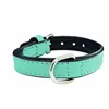 Dog collar Gloria 30 cm Padded Leather Blue