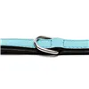 Dog collar Gloria 30 cm Padded Leather Blue