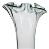 Vase WE CARE Beige recycled glass 20 x 20 x 30 cm