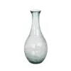 Vase WE CARE Beige recycled glass 34 x 34 x 75 cm