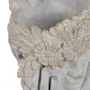 Planter Grey Cement Face 22 x 17 x 24 cm