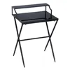 Nightstand Black Crystal Iron 45 x 35 x 65 cm