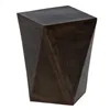 Small Side Table Bronze Aluminium 30 x 30 x 43,5 cm