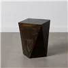 Small Side Table Bronze Aluminium 30 x 30 x 43,5 cm