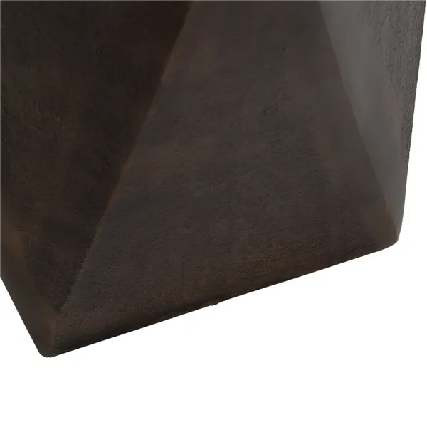 Small Side Table Bronze Aluminium 30 x 30 x 43,5 cm