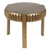 Small Side Table Golden Iron 64 x 64 x 50 cm