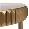 Small Side Table Golden Iron 64 x 64 x 50 cm