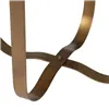 Small Side Table Copper Golden Crystal Iron 50 x 50 x 47,5 cm