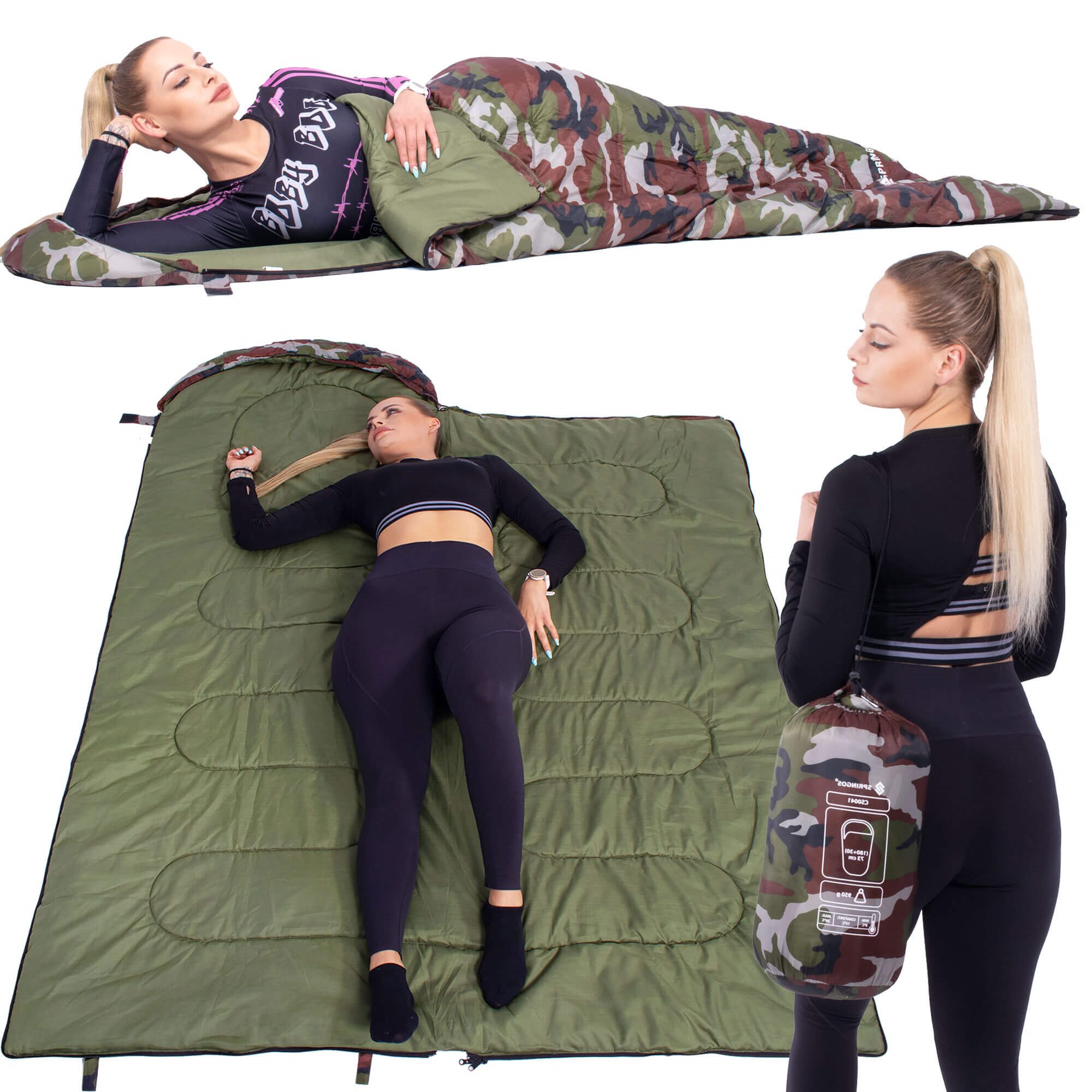 Miegmaišis Springos CS0041 210x73cm | Pirkti internetu — Megaluks