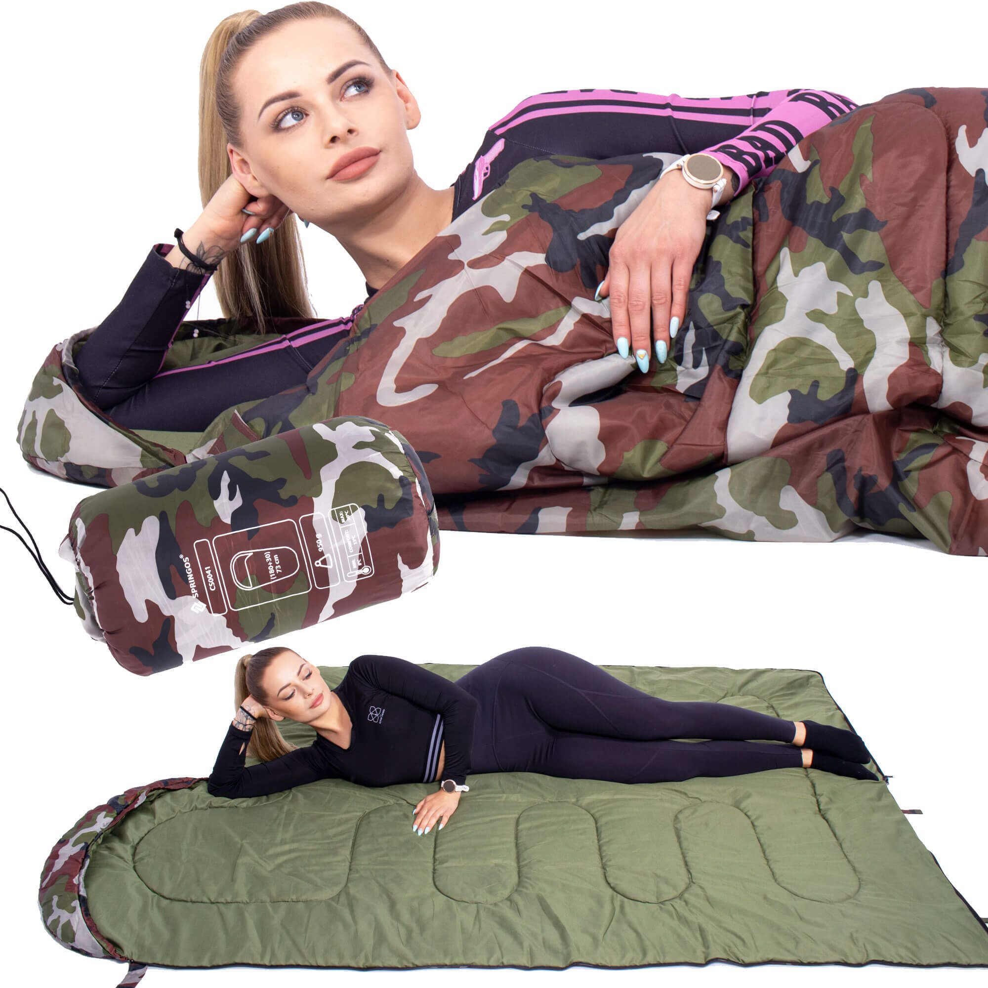 Miegmaišis Springos CS0041 210x73cm | Pirkti internetu — Megaluks
