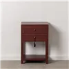 Nightstand ORIENT Tile Fir wood MDF Wood 45 x 30 x 66 cm