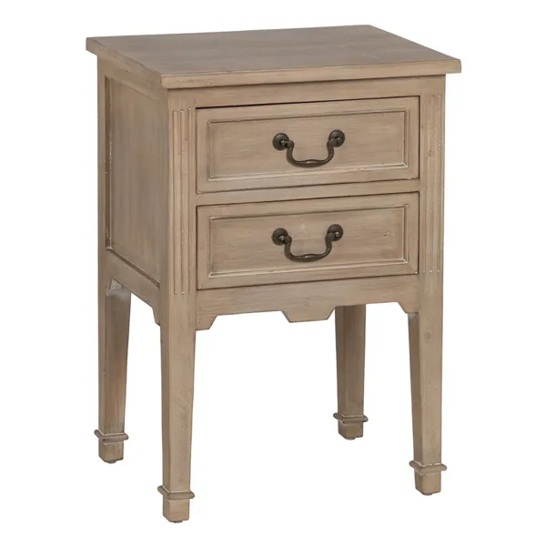 Nightstand Natural Fir wood DMF 50 x 38 x 72 cm