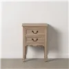 Nightstand Natural Fir wood DMF 50 x 38 x 72 cm