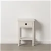 Nightstand White 40 x 30 x 61 cm